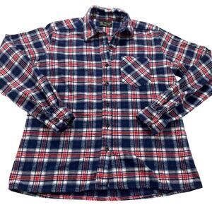 The Vermont Flannel Co. 100% Cotton Button Up Shirt, Mens Size Small Made in USA